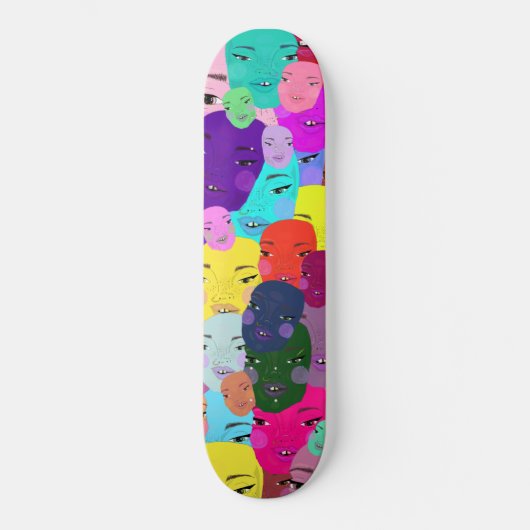 Facecard Deck Skateboard (Voorkant)
