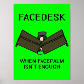 Facedesk Poster (Voorkant)