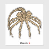 Facehugger Sticker (Feuille)