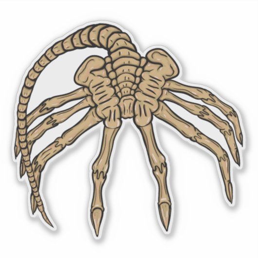 Facehugger Sticker (Devant)