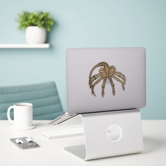 Facehugger Sticker (Ordinateur portable sur le bureau)