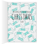 Facemask Christmas en Just Like That (Binnen (Rechts))