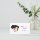 facepainter visitekaartje (Staand voorkant)