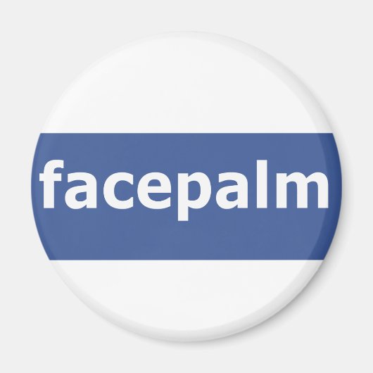Facepalm Magneet (Voorkant)