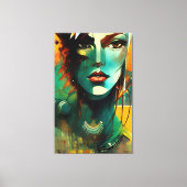 Faces - 005 canvas afdruk (Voorkant)