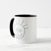 Faces amusantes Mug (Devant gauche)