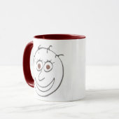 Faces amusantes Mug (Devant gauche)