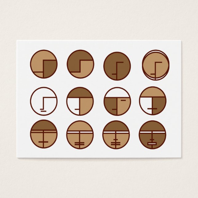faces de conception graphique (Devant)