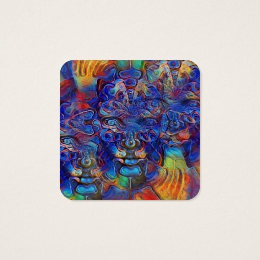 faces fractales Abstraites (Dos)