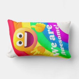 faces icons quotes kussen