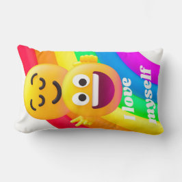 faces icons quotes kussen