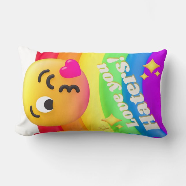 faces icons quotes kussen (Voorkant)