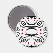 Faces Magnet Magneet (Voorkant / Achterkant)
