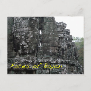 Faces of Bayon Briefkaart