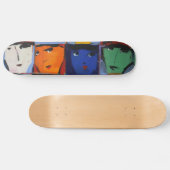 Faces Skateboard (Horz)