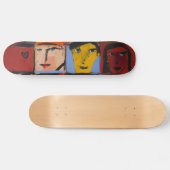 Faces Skateboard (Horz)