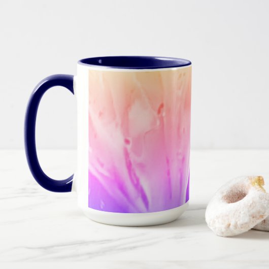 Faces sur une Mug Combo (Avec donut)