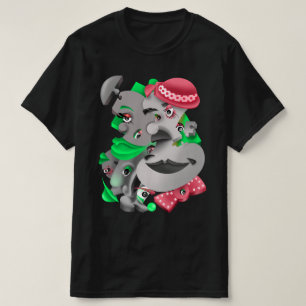 Faces surréalistes et puzzle T-shirt homme