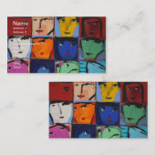 Faces Visitekaartje (Voorkant / Achterkant)