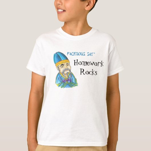 Facetious-say T-shirt (Voorkant)