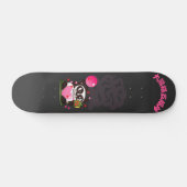 fâché visage panda dieu d'amour Skateboard (Horz)