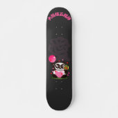fâché visage panda dieu d'amour Skateboard (Devant)