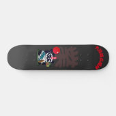 fâché visage panda dieu de carrière Skateboard (Horz)