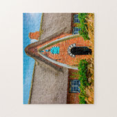 Fachwerkhaus Kiel Duitsland. Legpuzzel (Verticaal)