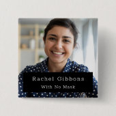 Facial Photo ID Button (Voorkant)