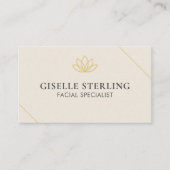 Facial Specialist Visitekaartje (Voorkant)