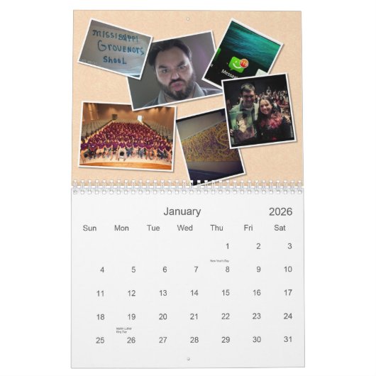 Faciale haas van MGS 2012 Kalender (Jan 2026)