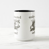 Facile à distraire et fière Tasse TDAH (Centre)