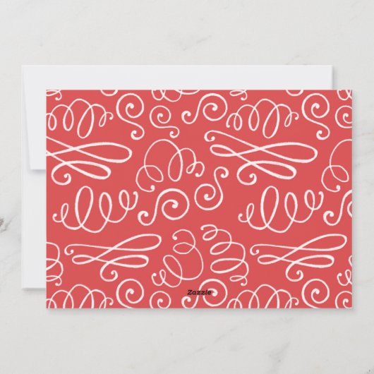 *Facile à modifier*| Carte photo de vacances (Dos)