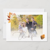 *Facile à modifier* | Merci Carte photo de vacance (Devant)