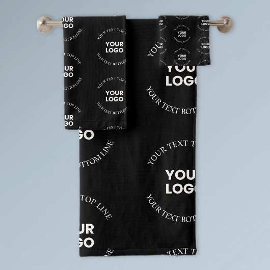 Facile à remplacer Logo et Motif de texte modifiab