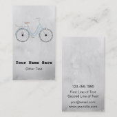Facile de Customiser Cartes de visite de vélo (Devant / Derrière)