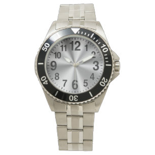 Facile de lire des montres pour des aînés avec d