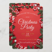 FACILE ! Invitation à la fête de Noël - Ajouter vo (Devant / Derrière)