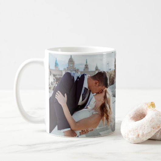 FACILE ! Mug - Personnalisé - Ajouter votre image (Avec donut)