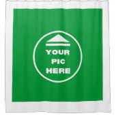 FACILE ! Rideau de douche - Personnalisé (Devant)