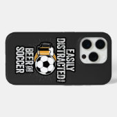 Facilement distrait par Bière et Coque de soccer-M (Verso (horizontal))