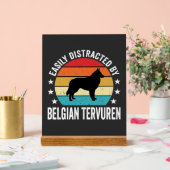 Facilement distrait par chien Tervuren belge (Mariage)