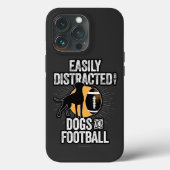 Facilement distrait par Chiens et Coque de footbal (Verso)