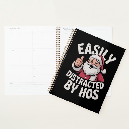 Facilement distrait par Hos Funny Christmas Party (Devant avec enveloppe)