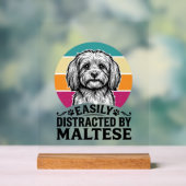 Facilement Distrait Par La Conception De Chien Vin (Neutre)