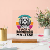 Facilement Distrait Par La Conception De Chien Vin (Mariage)