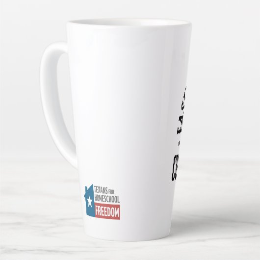 Facilement Distrait Par Le Curriculum - Latte Mug (Angle gauche)