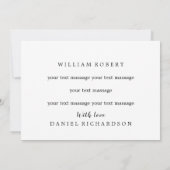 Facilement Distrait Par Le Plante | Carte vegan sa (Dos)