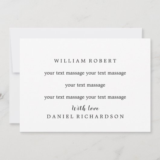 Facilement Distrait Par Le Plante | Carte vegan sa (Dos)