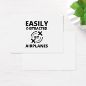 Facilement distrait par les avions amusant pilote  (Bureau)